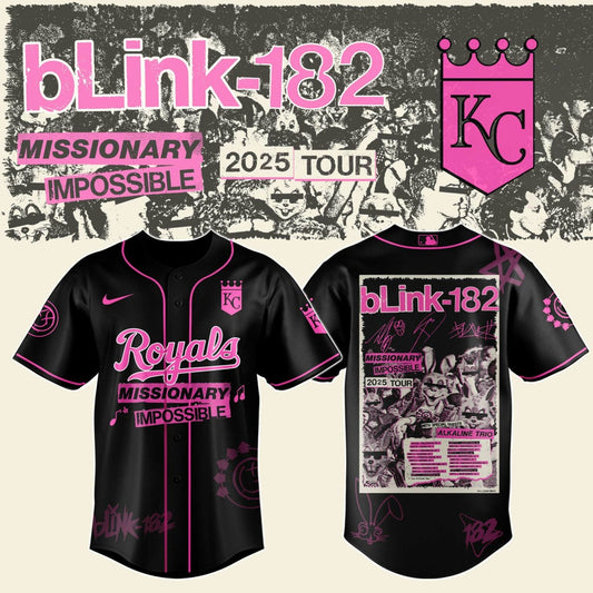 KC x Blink-182 Missionary Impossible Tour 2025 Jersey