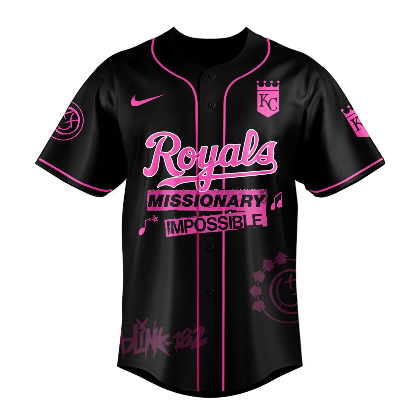KC x Blink-182 Missionary Impossible Tour 2025 Jersey