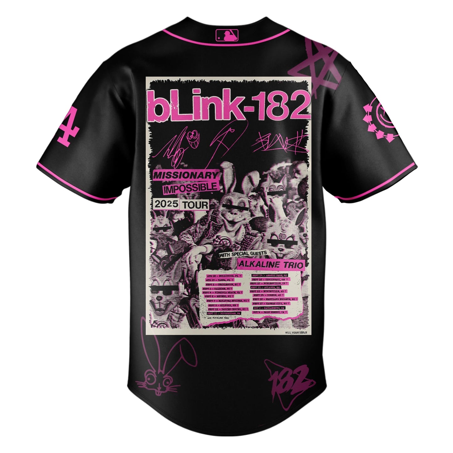 LAD x Blink-182 Missionary Impossible Tour 2025 Jersey