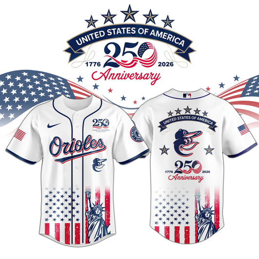 BAL Orioles special America’s 250th Anniversary Limited Edition Jersey