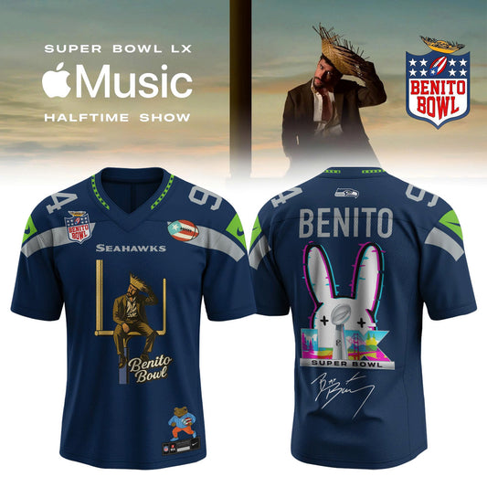 Seattle Seahawks x Bad Bunny Super Bowl LX The Halftime Show Special Edition Jersey