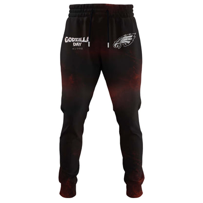 Philadelphia Eagles x Happy Godzilla Day Hoodie Limited Edition