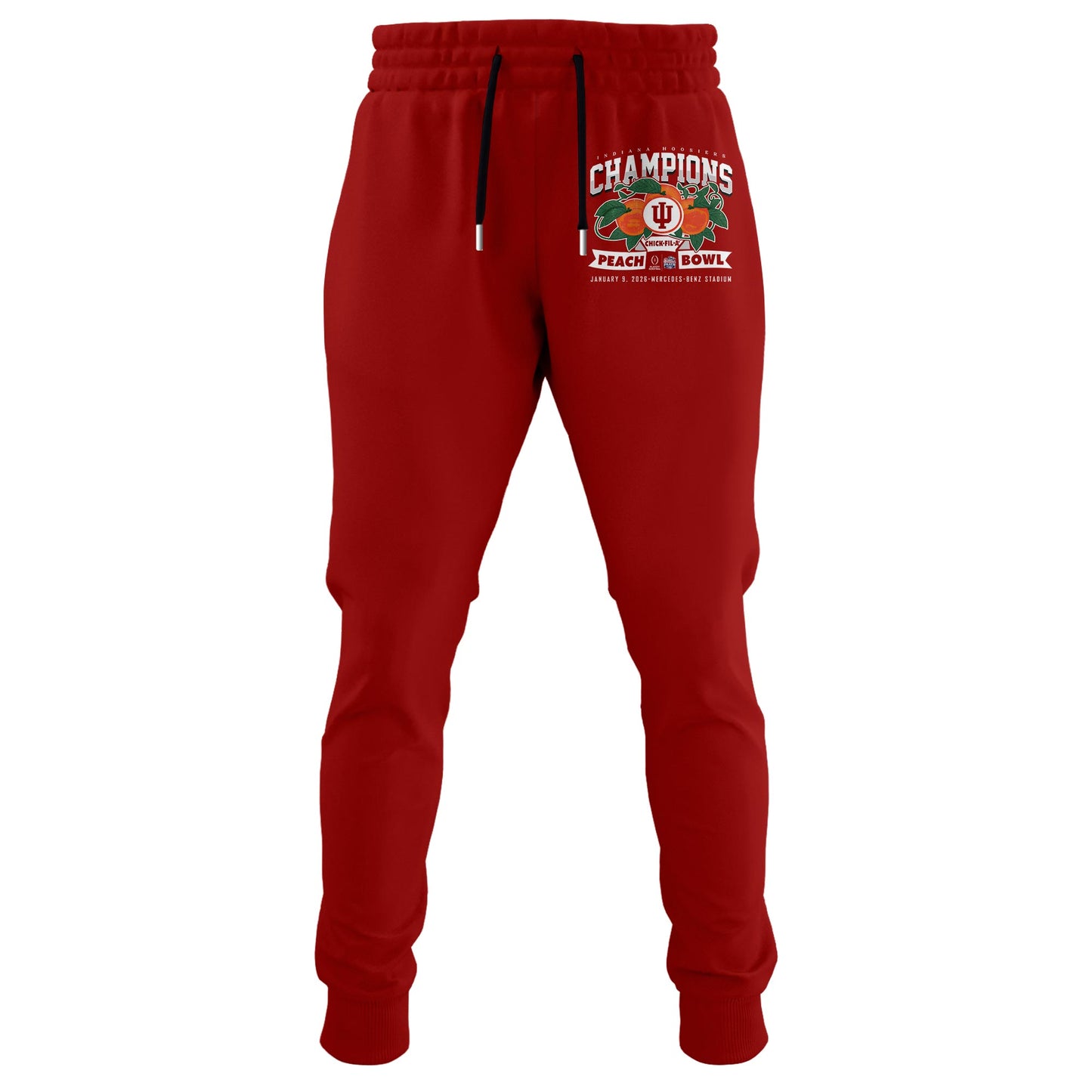 Indiana Hoosiers Champions Peach Bowl 2025/26 Half Zip Hoodie