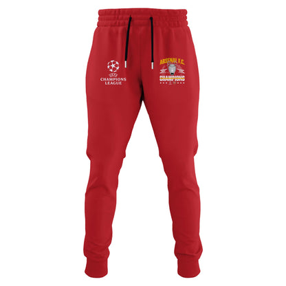 Arsenal F.C Special UEFA Champions of Europe 2026 Limited Edition Hoodie