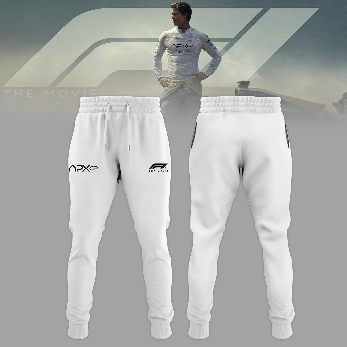 F1 The Movie 2025 APXGP â€œBrad Pittâ€ Jersey