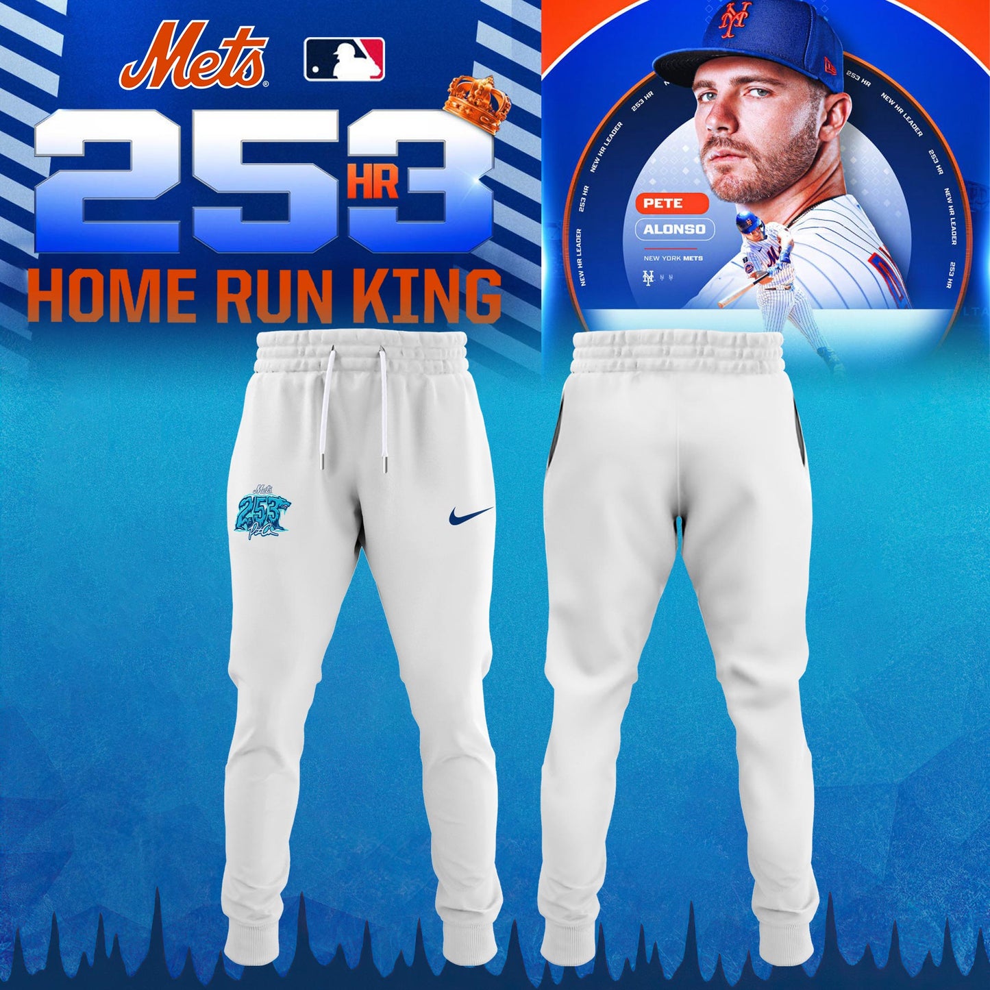 New York Mets Pete Alonso 253 Home Run Limited Editions T-Shirt