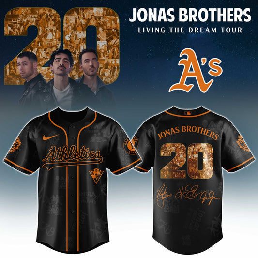 MLB x Jonas Brothers Tour 2025 Jersey Editions Limited