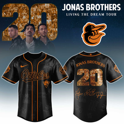 MLB x Jonas Brothers Tour 2025 Jersey Editions Limited