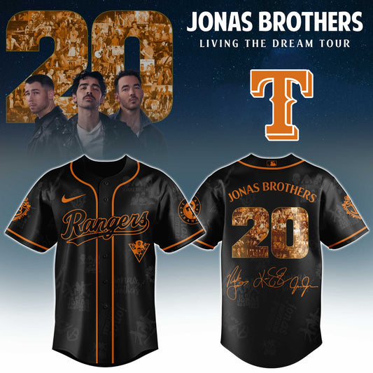 MLB x Jonas Brothers Tour 2025 Jersey Editions Limited