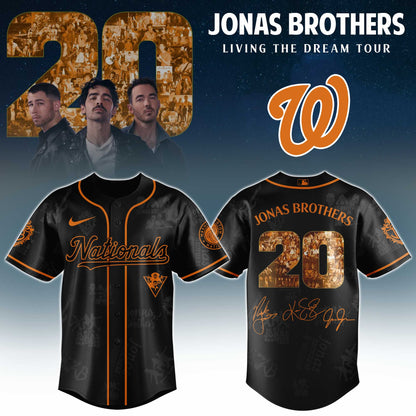 MLB x Jonas Brothers Tour 2025 Jersey Editions Limited