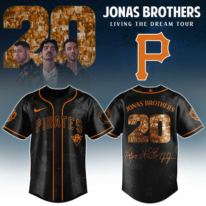 MLB x Jonas Brothers Tour 2025 Jersey Editions Limited