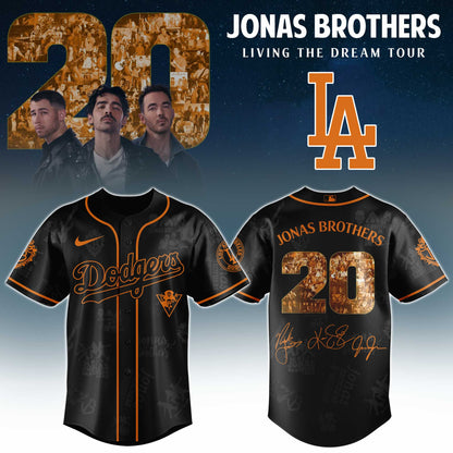 MLB x Jonas Brothers Tour 2025 Jersey Editions Limited