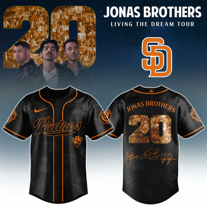 MLB x Jonas Brothers Tour 2025 Jersey Editions Limited