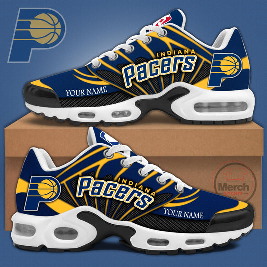 Indiana Pacers Personalized Air Max Plus Sneakers