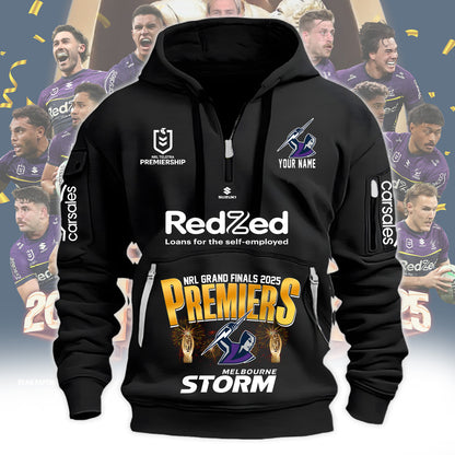 Melbourne Storm – NRL 2025 Champions H115 Hoodie