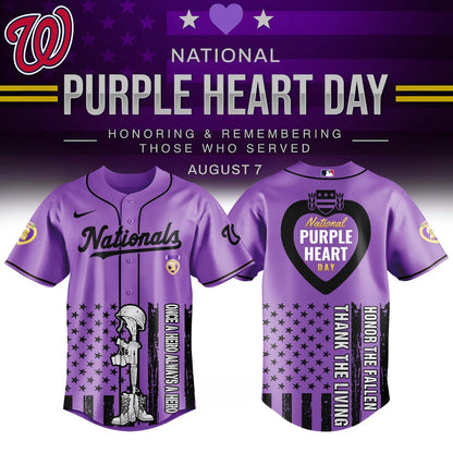 WSH x Purple Heart Day Jersey Limited Edition