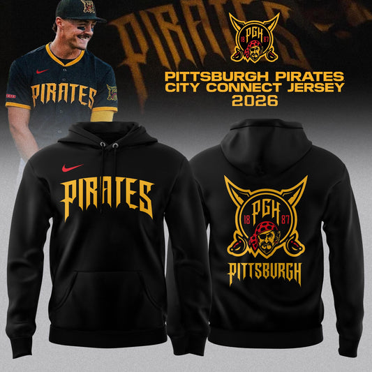 Pittsburgh Pirates 2026 City Connect Limited Edition Hoodie