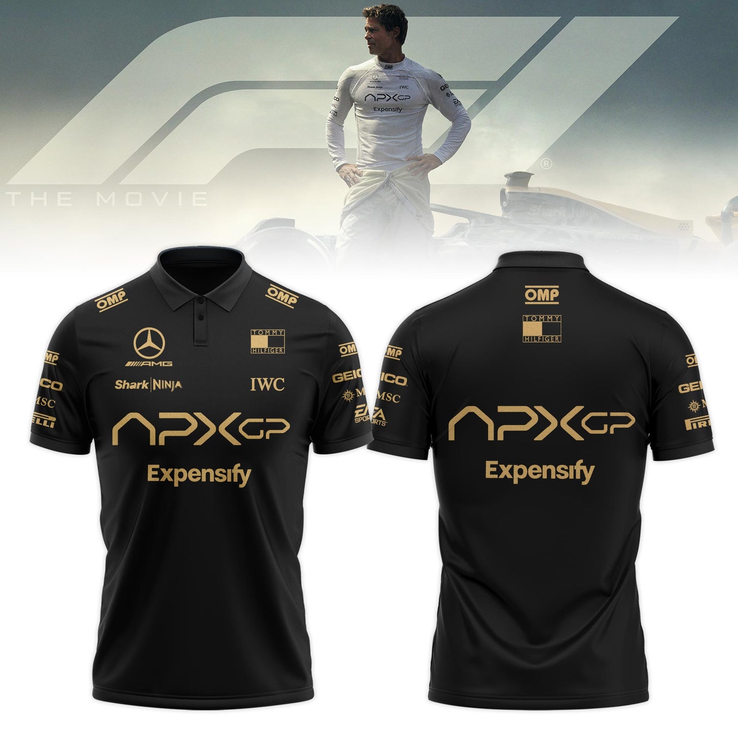 F1 The Movie 2025 APXGP â€œBrad Pittâ€ Polo