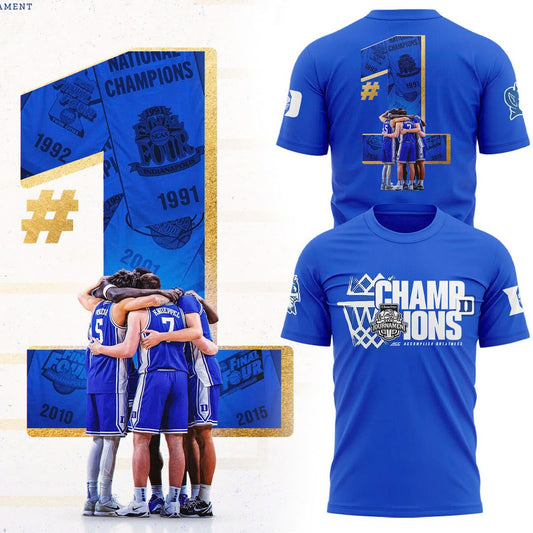 Duke Blue Devils Unisex 2026 ACC Men's Basketball Tournament Champions T-Shirt