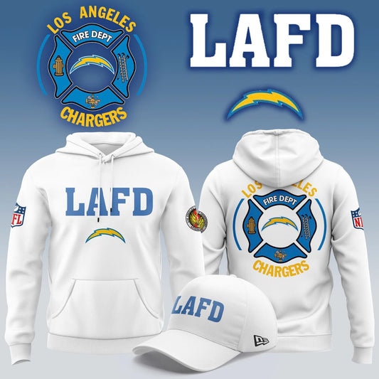 Unisex Los Angeles Chargers LAFD Hoodie