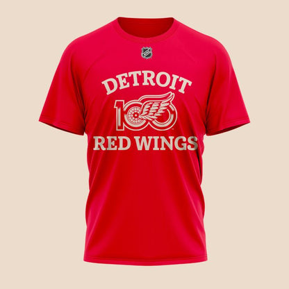 Detroit Red Wings "100 YEARS OF HOCKEYTOWN" T-Shirt