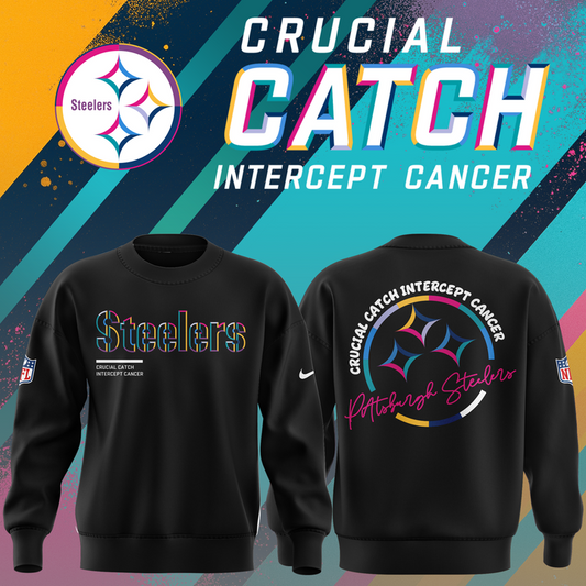 Limited Edition Pittsburgh Steelers Crucial Catch Sweat 2025