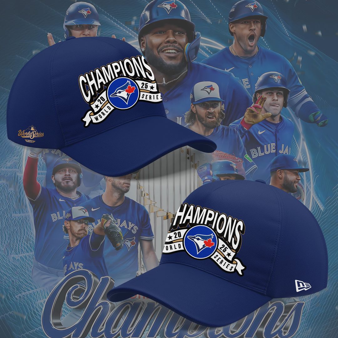 Toronto Blue Jays World Series Champions 2025 Black Jersey