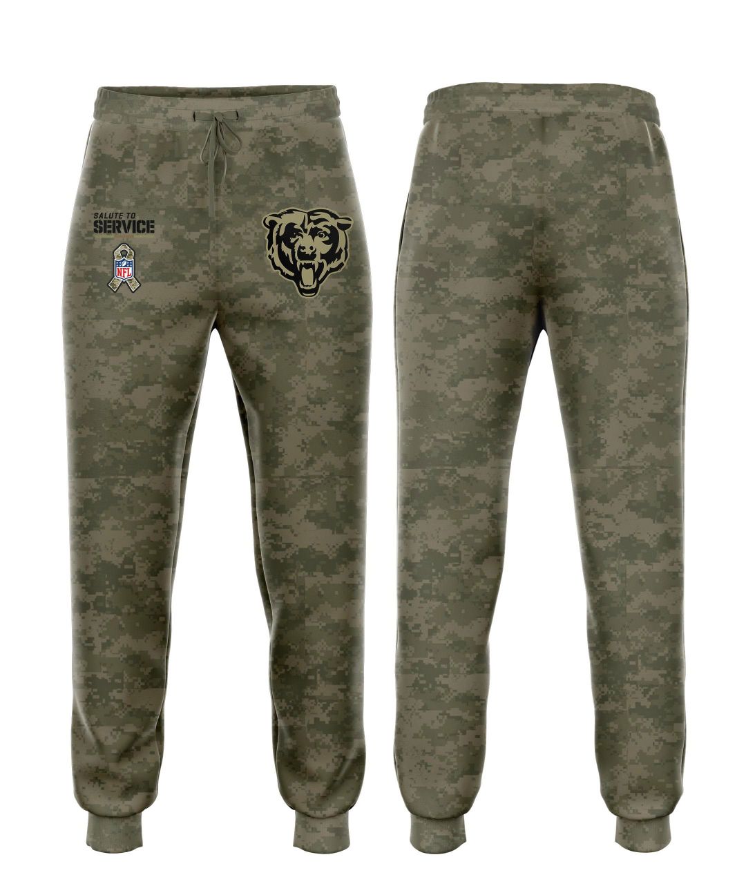 Chicago Bears Salute To Service Hoodie