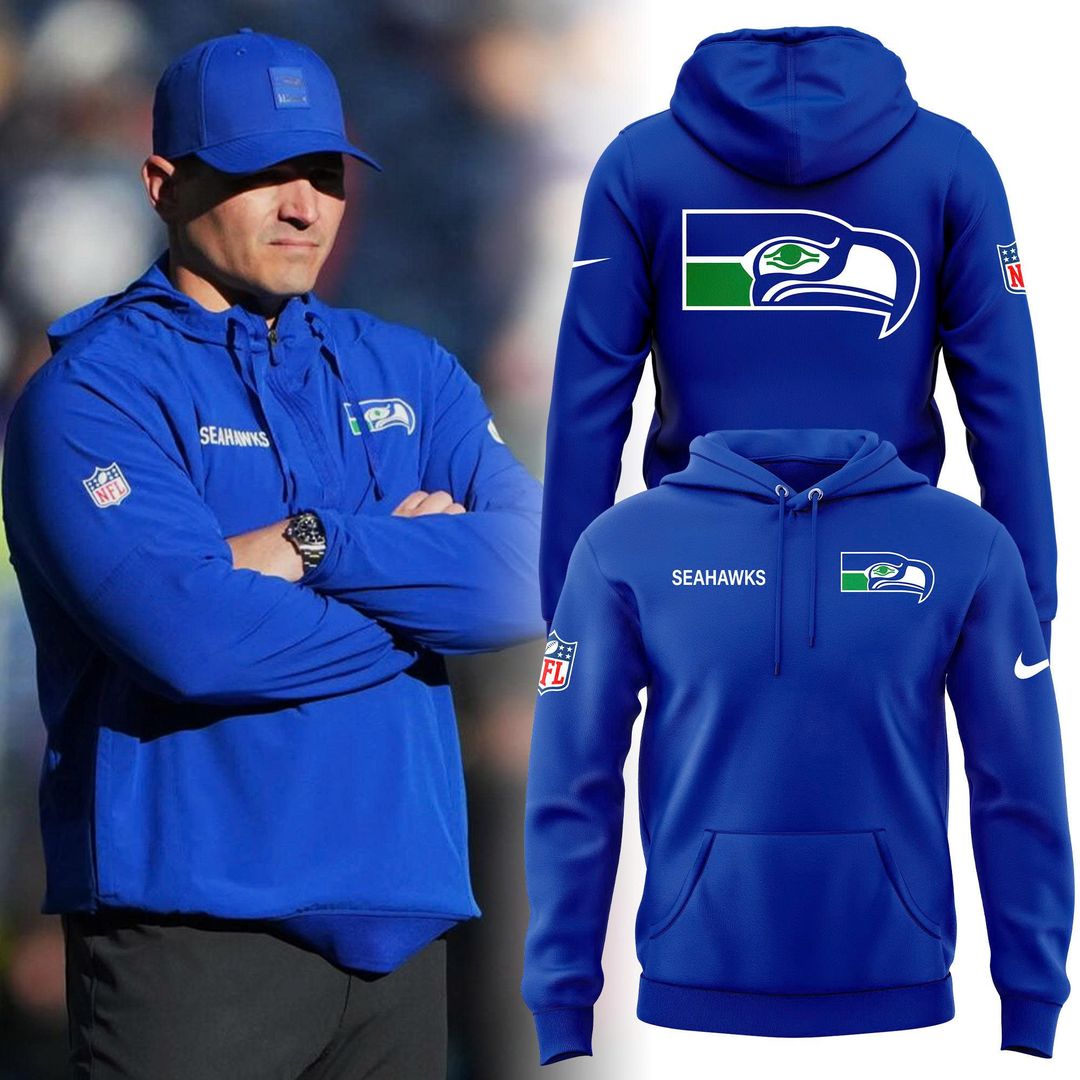 Seattle Seahawks 2025 Throwback Sideline Hoodie