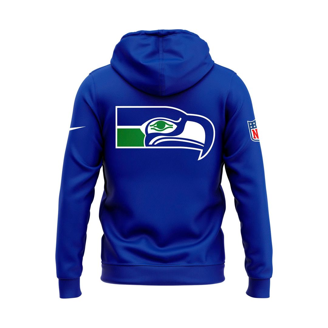 Seattle Seahawks 2025 Throwback Sideline Hoodie