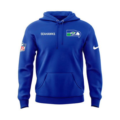 Seattle Seahawks 2025 Throwback Sideline Hoodie