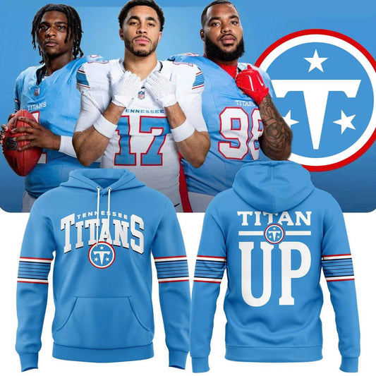 Tennessee Titans Cameron Ward Light Vapor F.U.S.E. Sewn Down Limited Hoodie