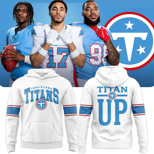 Tennessee Titans Cameron Ward Light Vapor F.U.S.E. Sewn Down Limited Hoodie