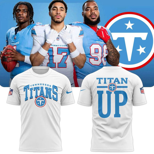 Tennessee Titans Cameron Ward Light Vapor F.U.S.E. Sewn Down Limited T-Shirt
