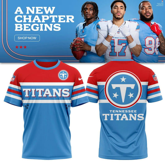 Tennessee Titans Cameron Ward Light Vapor F.U.S.E. Sewn Down Limited T-Shirt