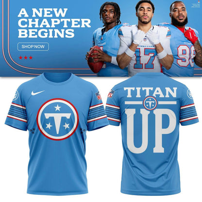 Tennessee Titans Cameron Ward Light Vapor F.U.S.E. Sewn Down Limited T-Shirt