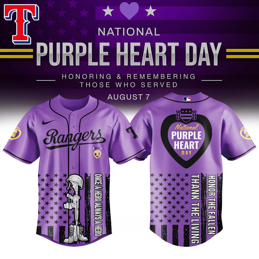 TEX x Purple Heart Day Jersey Limited Edition