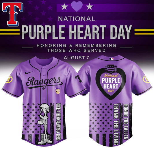 TEX x Purple Heart Day Jersey Limited Edition