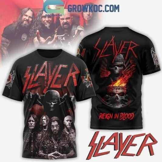 SLAYER Reign in Blood 40th Anniversary Limited Edition T-Shirt