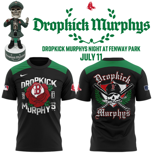 Boston Red Sox x Dropkick Murphys Night Tshirt