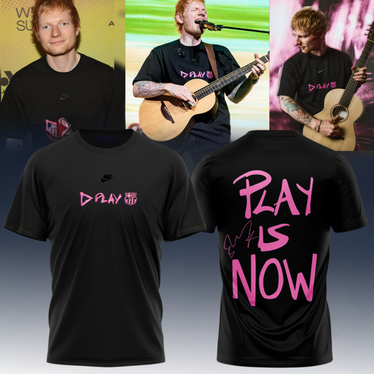Ed Sheeran Barça shirt