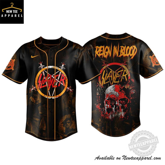SLAYER Reign in Blood 40th Anniversary Limited Edition Jersey