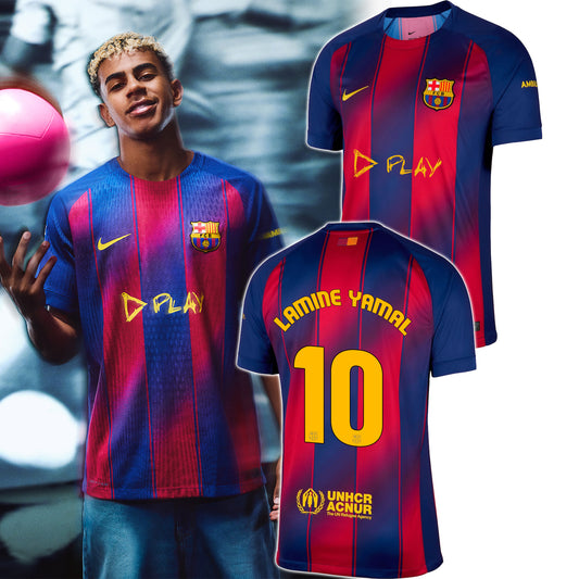FC Barcelona Launches Lamine Yamal ‘Play’ Kit for El Clásico Jersey 2025