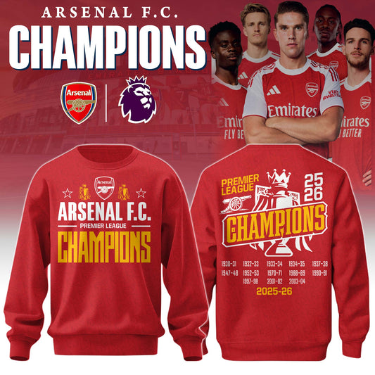Arsenal F.C Premier League champions 25/26 Sweatshirt