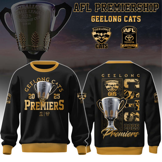 GEELONG CATS– AFL 2025 Champions Sweater