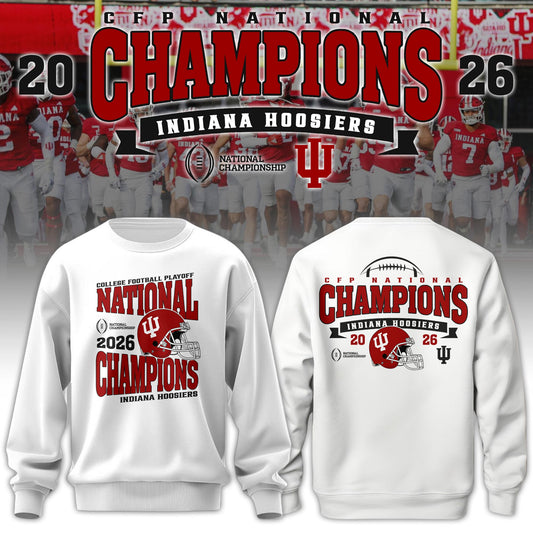 Indiana Hoosiers National Champions 2025/26 Sweatshirt