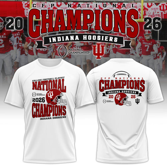 Indiana Hoosiers National Champions 2025/26 T-Shirt