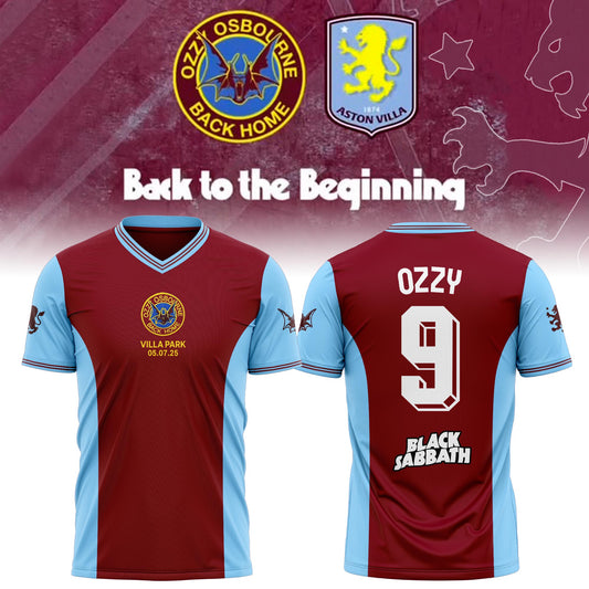 Limited Edition Aston Villa x Ozzy Osbourne Back Home T-Shirt