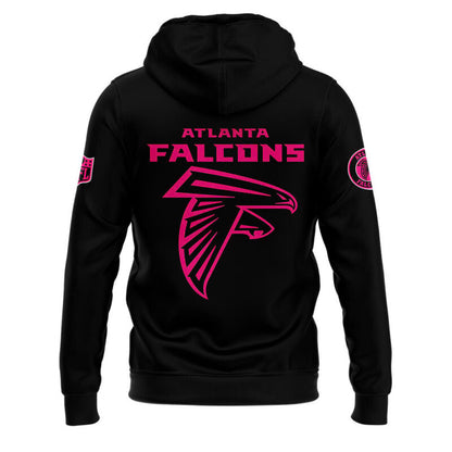 Men's Nike Black Atlanta Falcons 2024 NFL Crucial Catch Club Pullover Hoodie