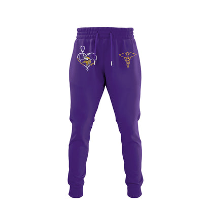 Minnesota Vikings Nurses Appreciation Purple Tshirt